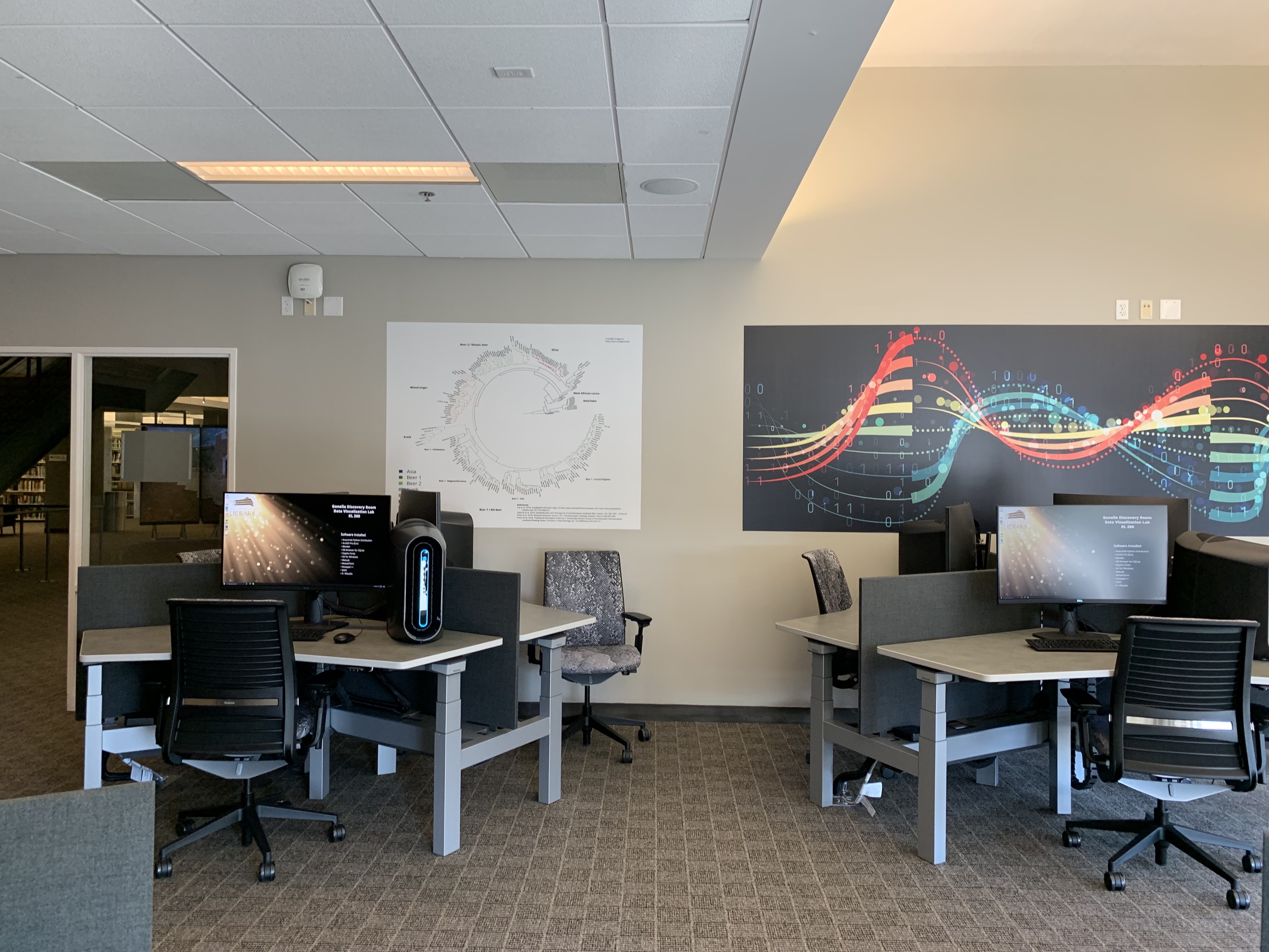 Work stations in KL 260