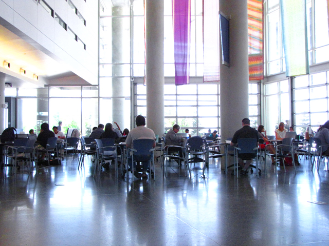 Photo of Lantern Room, UCM Library first floor. 