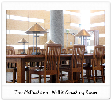 McFadden Willis Reading Room